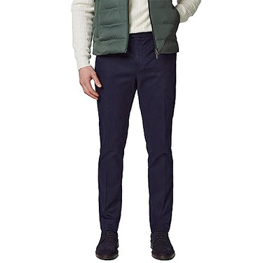 Hackett London Herren C Chino Kensington Hose, Blue (Navy Blazer), 32W/32 im Sale